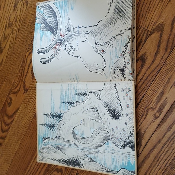 Vintage 1948 THIDWICK The Big Hearted Moose - Dr. Seuss Book - Picture 3 of 16